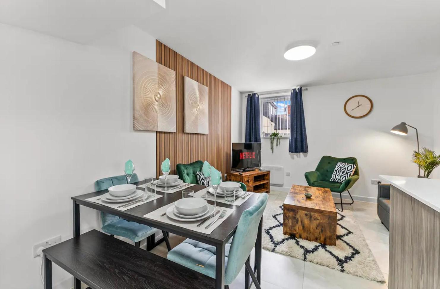 A Stylish Luxury 2 Bedroom Duplex Apartment Cardiff Esterno foto